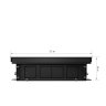 Конвектор внутрипольный Royal Thermo ATRIUM TURBO-80/250/1100-DG-U-LB