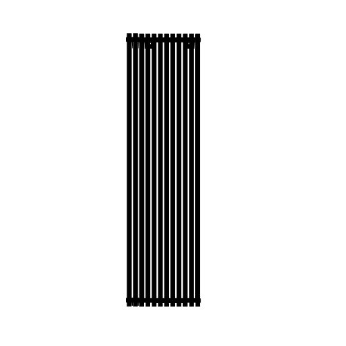 Радиатор КЗТО QUADRUM 30 V 1- 1750-12 RALTP26X-M215249005 (структурный шелк черный)