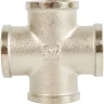 Крестовина Stout 3/4" ВР мм никелированная латунь