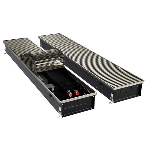 Конвектор внутрипольный Royal Thermo ATRIUM TURBO-110/250/1400-DG-U-LB