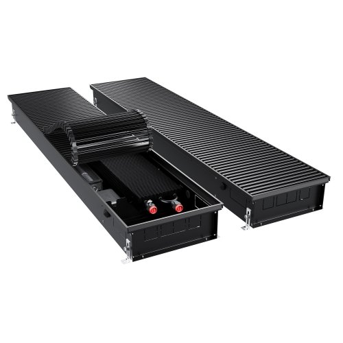 Конвектор внутрипольный Royal Thermo ATRIUM TURBO-110/300/1500-DG-U-BL