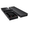 Конвектор внутрипольный Royal Thermo ATRIUM TURBO-110/400/1600-DG-U-BL
