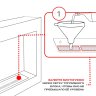 Топливный блок SteelHeat LINE GLASS 700