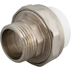 Муфта разъемная РВК 3/4"x32 мм НР полипропилен 020575