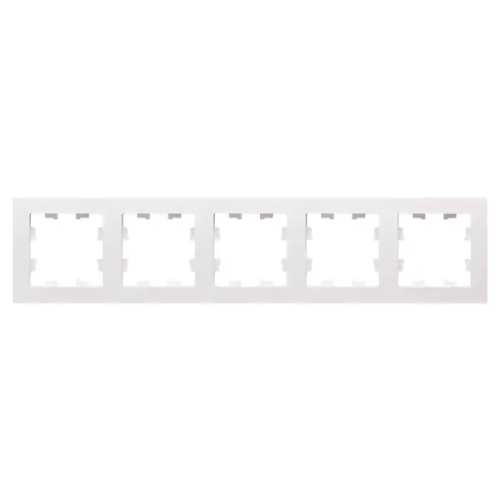Рамка Systeme Electric AtlasDesign 5 постов цвет жемчужный ATN000405