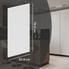 Фасад кухонного шкафа София 32.9x76.5 см KONSENSA ЛДСП цвет белый
