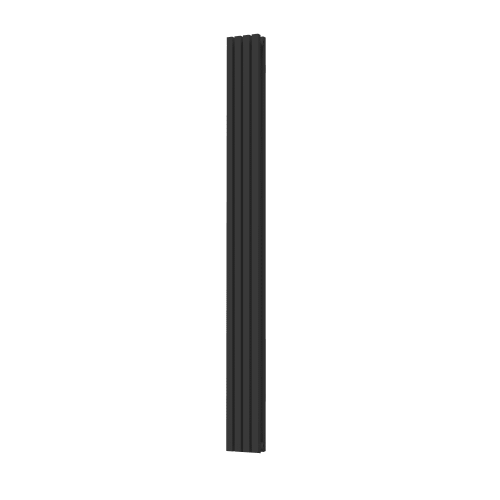 Радиатор КЗТО QUADRUM 30 V 2- 1750-4 RAL1T103S9005 (черный матовый муар)