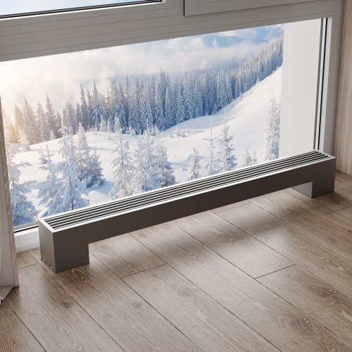 Конвектор напольный Royal Thermo STEP-180/130/1300-3-N-WT-LG-NA
