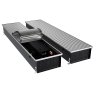 Конвектор внутрипольный Royal Thermo ATRIUM TURBO-150/300/2800-DG-U-NA