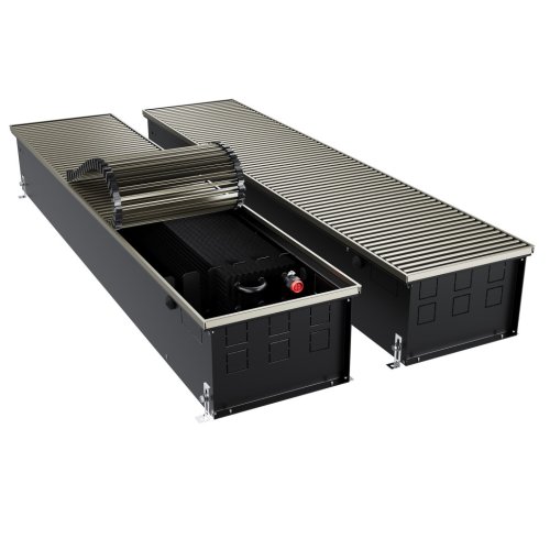 Конвектор внутрипольный Royal Thermo ATRIUM TURBO-190/300/800-DG-U-LB