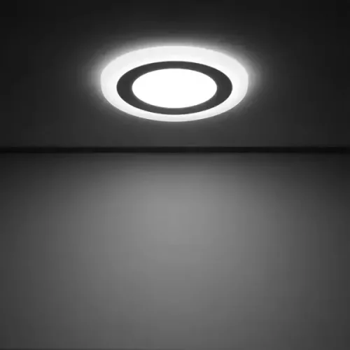 Светильник встраиваемый Gauss Backlight BL117 круглый 6 и 3 Вт свет холодный белый