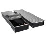 Конвектор внутрипольный Royal Thermo ATRIUM TURBO-150/400/1700-DG-U-NA
