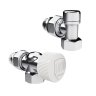 Набор термостатический осевой Royal Thermo Design 1/2М30х1,5 (Хром)