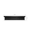 Конвектор внутрипольный Royal Thermo ATRIUM TURBO-80/400/1500-DG-U-LB