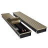 Конвектор внутрипольный Royal Thermo ATRIUM TURBO-90/250/2500-DG-U-AU
