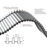 Конвектор внутрипольный Royal Thermo ATRIUM-190/250/1700-DG-U-DB