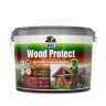 Пропитка для дерева Dufa Wood Protect полуматовая орех 9 л