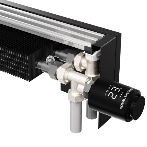 Конвектор напольный Royal Thermo STEP-80/180/1200-1-N-WT-LG-NA