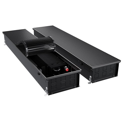 Конвектор внутрипольный Royal Thermo ATRIUM TURBO-150/300/2700-DG-U-BL