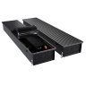 Конвектор внутрипольный Royal Thermo ATRIUM TURBO-150/300/2700-DG-U-BL