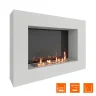 Биокамин SteelHeat WALL GRAND 900 белый