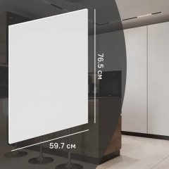 Фасад кухонного шкафа София 59.7x76.5 см KONSENSA ЛДСП цвет белый