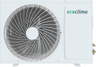 Настенный кондиционер Ecoclima ECW-AX24/FB-4R1 + EC-AX24/F-4R1, белый