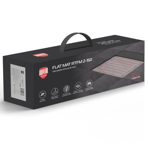 Мат нагревательный Royal Thermo Flat Mat RTFM 2-150-7 с терморегулятором RTI-16