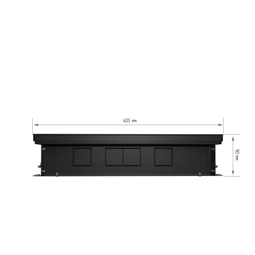Конвектор внутрипольный Royal Thermo ATRIUM TURBO-90/400/2200-DG-U-AU