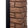 Портал Firelight Forte Wood Classic камень темный, шпон венге