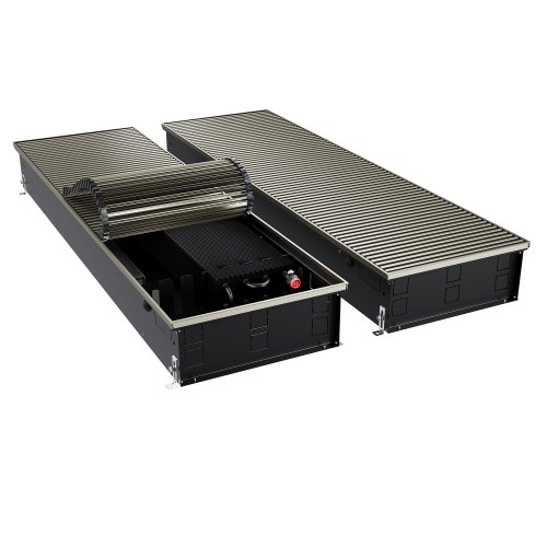 Конвектор внутрипольный Royal Thermo ATRIUM TURBO-150/400/2300-DG-U-LB
