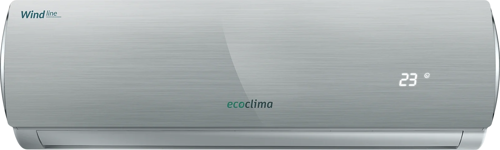 Настенный кондиционер Ecoclima ECW/I-09QCG + EC/I-09QC, серебристый