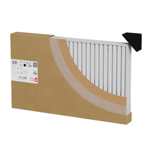 Дизайн-радиатор Royal Thermo Shift Q30 VC2030 - 20 секц. RAL9016