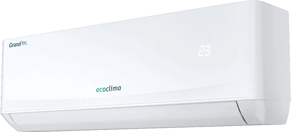 Настенный кондиционер Ecoclima ECW/I-TC24/AA-4R2 + EC/I-TC24/A-4R2, белый