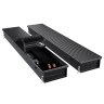 Конвектор внутрипольный Royal Thermo ATRIUM TURBO-110/250/2500-DG-U-BL