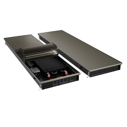 Конвектор внутрипольный Royal Thermo ATRIUM TURBO-80/400/2100-DG-U-LB
