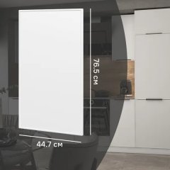 Фасад кухонного шкафа Инта 44.7x76.5 см KONSENSA МДФ цвет белый