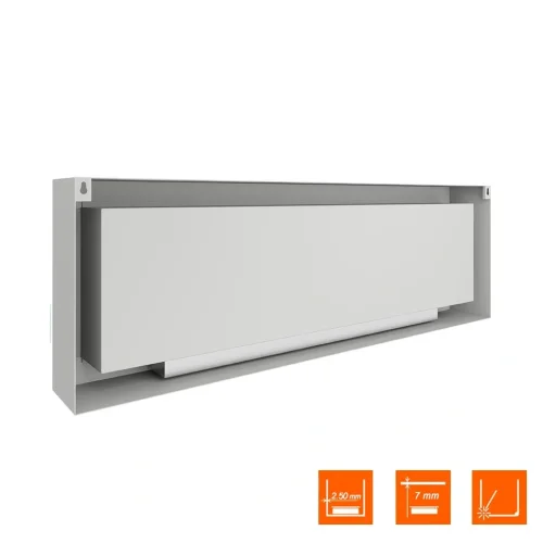 Биокамин SteelHeat WALL ONE 1700 белый