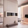 Биокамин SteelHeat WALL ONE 1700 белый