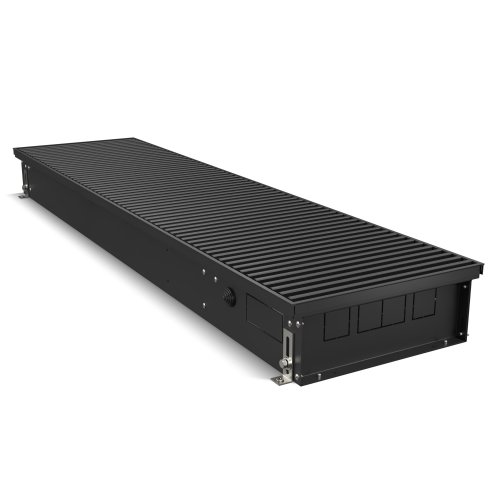 Конвектор внутрипольный Royal Thermo ATRIUM TURBO-110/300/1000-DG-U-BL
