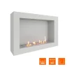 Биокамин SteelHeat WALL ONE 800 белый