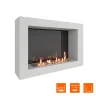 Биокамин SteelHeat WALL ONE 800 белый