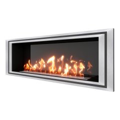 Биокамин встраиваемый SteelHeat LONG-D 1500 (Стемалит)