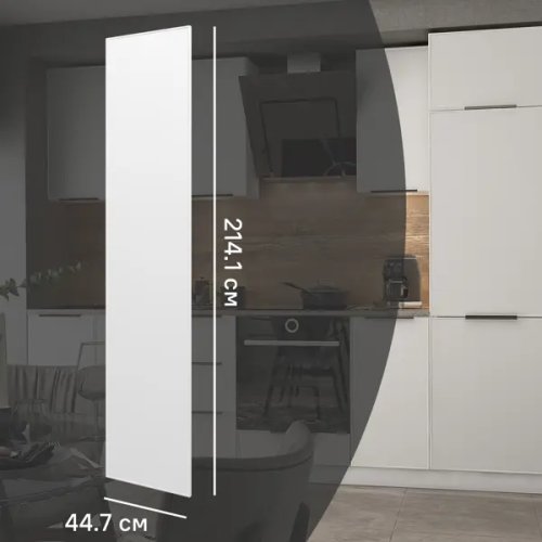 Фасад для кухонного шкафа Инта 44.7x214.1 см Delinia ID МДФ цвет белый