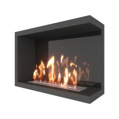 Биокамин угловой SteelHeat Leader 800 правый (Стемалит)
