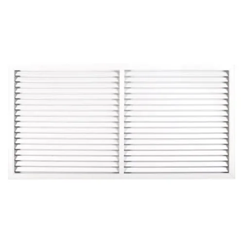 Решётка декоративная 60x120 см цвет белый