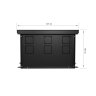 Конвектор внутрипольный Royal Thermo ATRIUM TURBO-190/300/1300-DG-U-DB