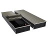 Конвектор внутрипольный Royal Thermo ATRIUM TURBO-150/400/1800-DG-U-LB