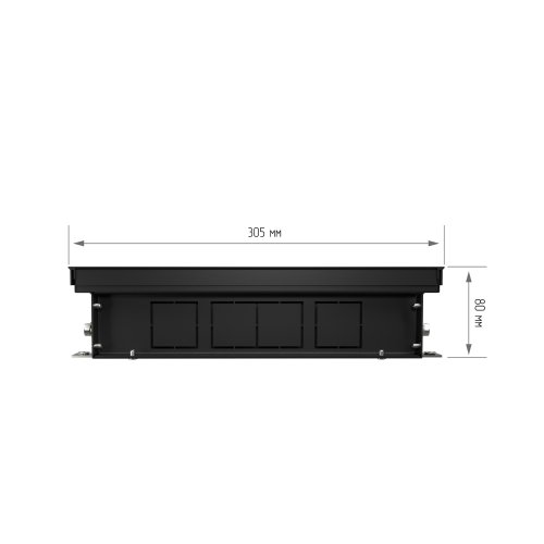 Конвектор внутрипольный Royal Thermo ATRIUM TURBO-80/300/800-DG-U-DB