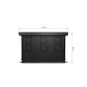 Конвектор внутрипольный Royal Thermo ATRIUM-190/300/2500-DG-U-NA